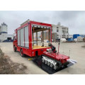 Mobile fire fighting robot